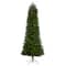 8.5ft. Pre-Lit Slim Colorado Mountain Spruce Artificial Christmas Tree, Multifunction White Micro LED Lights